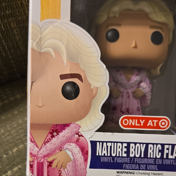 Funko WWE Ric Flair Vinyl Figure in Pink Robe Target Exclusive #17 - Picture 3 of 8